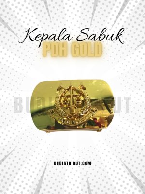 Kepala Sabuk PDH Gold