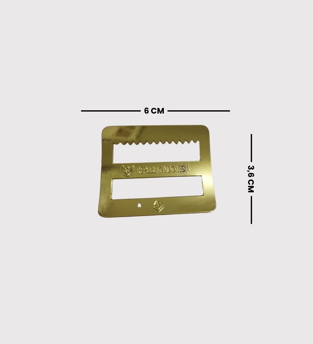 Kepala Sabuk PDUK Pria Gold