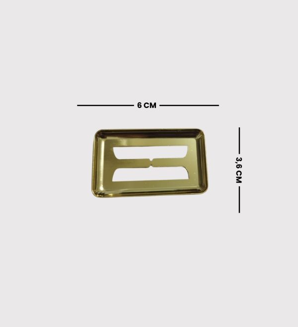 Kepala Sabuk PDUK Wanita Gold