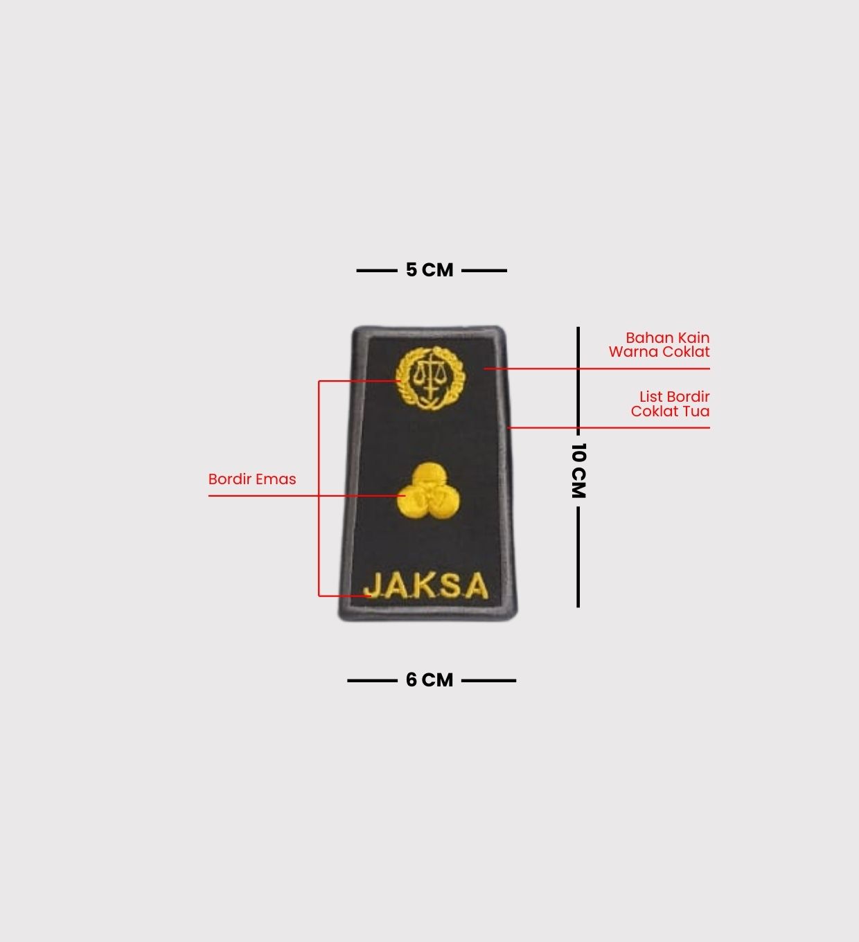 Pangkat PDH 3D Jaksa